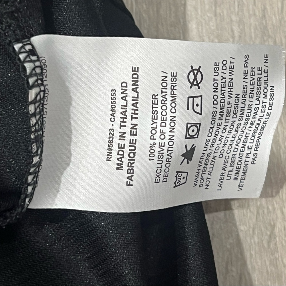 Nike Girls /youth •DriFIT Running Tank | Black High-Low Athletic Top Size M - Picture 8 of 9